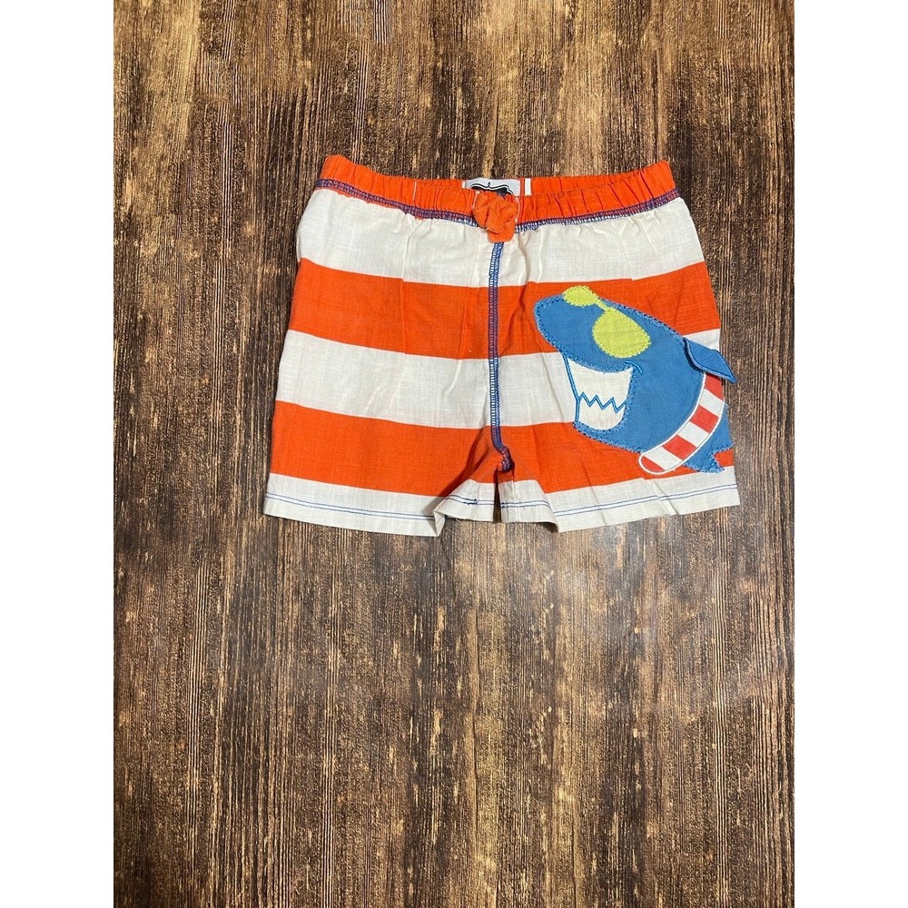 Mudpie shark infant swim trunks size 12-18 months